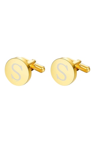 Boutons de manchette - Plaqué or jaune