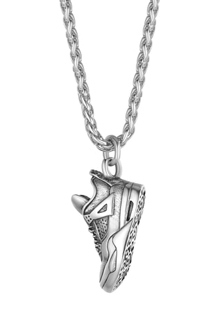 Collier - Plaqué or blanc