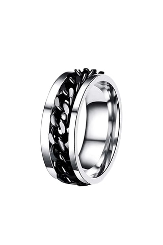 Bague - Plaqué or blanc