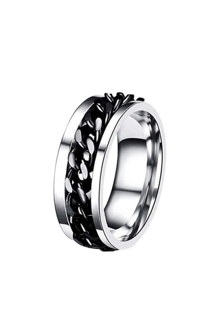 Bague - Plaqué or blanc