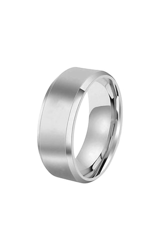 Bague - Plaqué or blanc