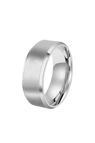 Bague - Plaqué or blanc