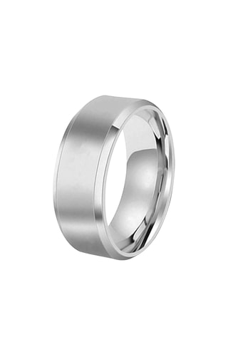 Bague - Plaqué or blanc