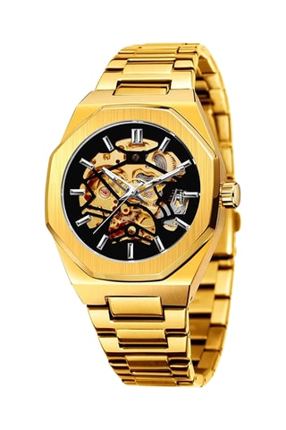 Montre automatique en acier - Doré