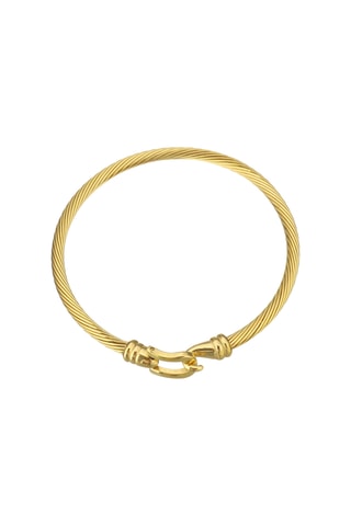 Jonc - Plaqué or jaune