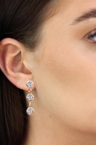 Boucles d’oreilles - Plaqué or rose