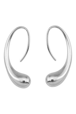 Boucles d’oreilles - Plaqué or blanc