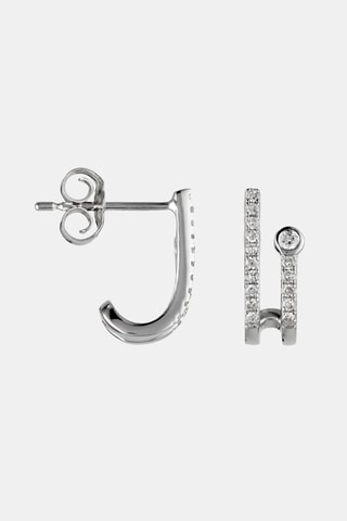 Puces Treasure - Or blanc et diamants