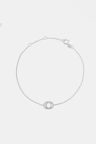 Bracelet Emy - Or blanc et diamants