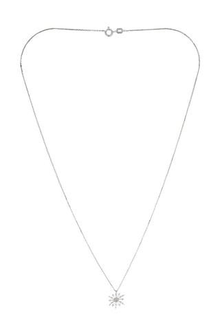 Pendentif Fraîcheur -  Or blanc et diamants