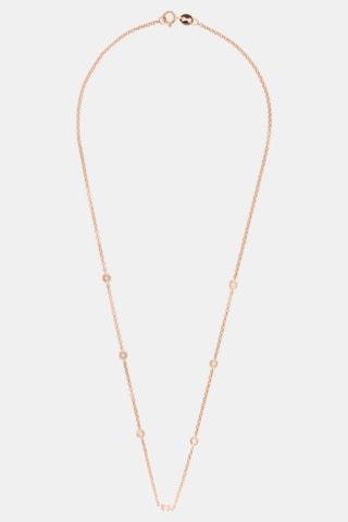 Collier Sunshine - Or rose et diamants