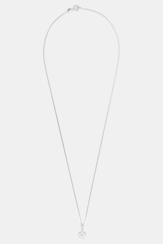 Pendentif Blair - Or blanc et diamants