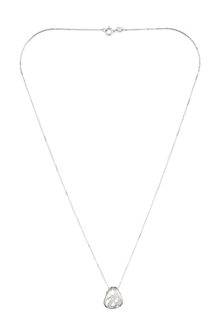 Pendentif - Or blanc et diamants