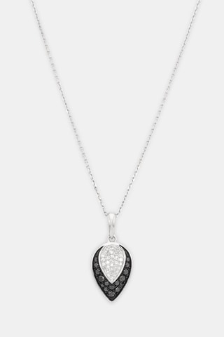 Pendentif - Or blanc et diamants