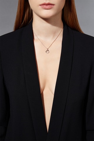 Pendentif Belles Bulles  -  Or blanc et diamants