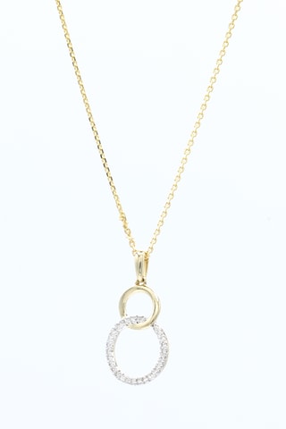 Pendentif Gloria - Or jaune et diamants