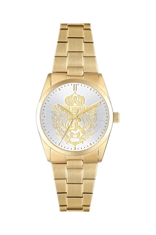 Quartz Horloge van Staal - Goudkleurig