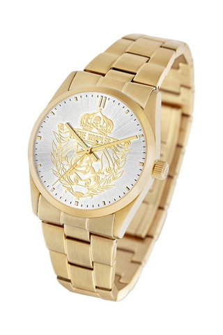 Quartz Horloge van Staal - Goudkleurig