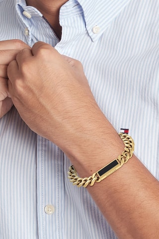 Schakelarmband -  Doublé Geelgoud