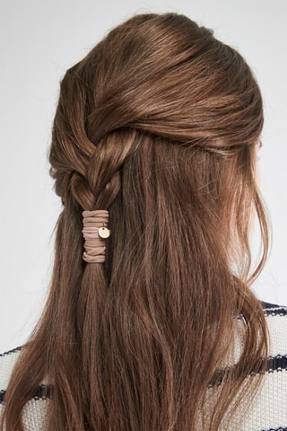 5 élastiques à cheveux - Taupe