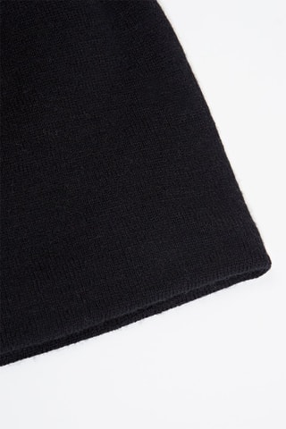 Bonnet en laine - Noir