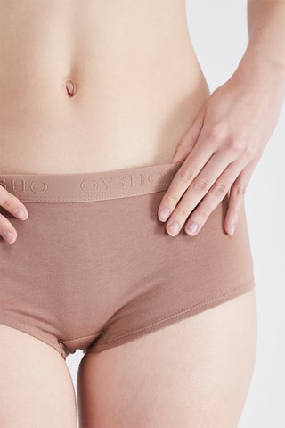 2 shortys - Marron et taupe