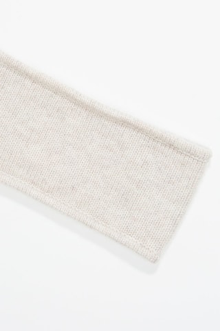 Bandeau en laine et cachemire - Ecru