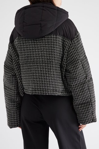Veste à capuche - Noir et blanc