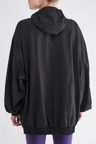 Coupe-vent à capuche - Noir