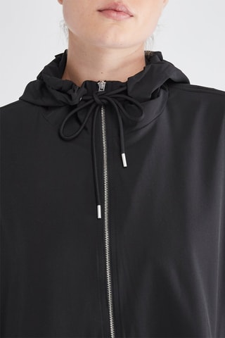 Coupe-vent à capuche - Noir