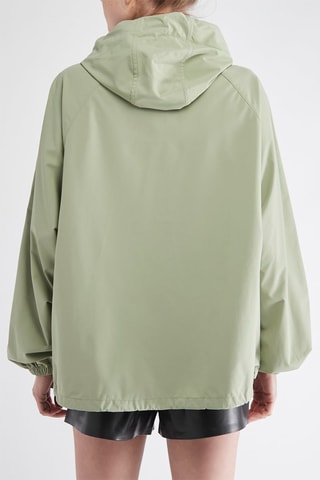Coupe-vent à capuche - Vert d’eau