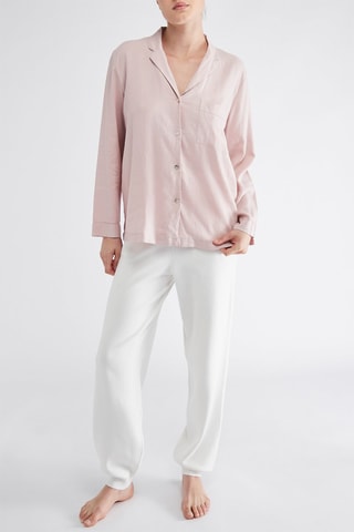 Chemise de pyjama en lin - Rose