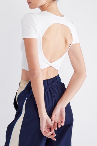 Crop top - Blanc