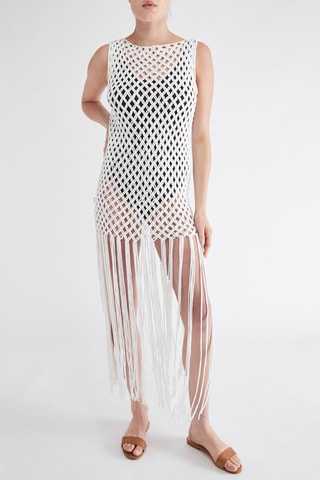 Robe droite - Blanc