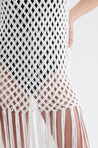Robe droite - Blanc