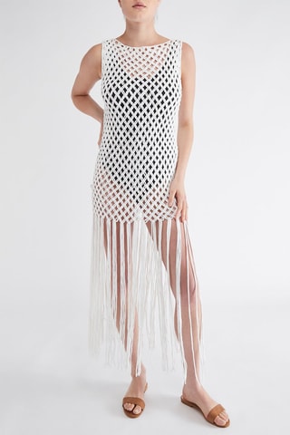 Robe droite - Blanc