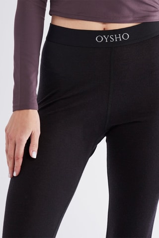 Legging en laine - Noir