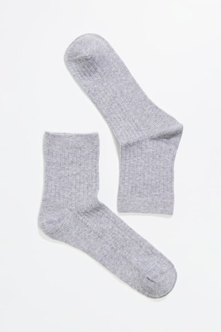 3 paires de chaussettes - Gris clair chiné