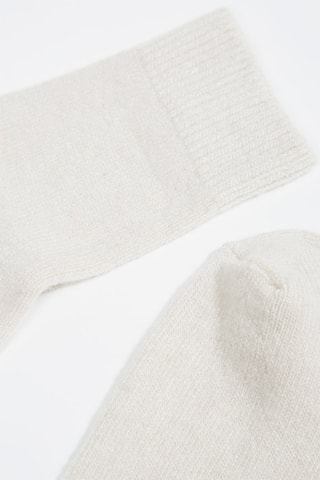 3 paires de chaussettes - Ecru