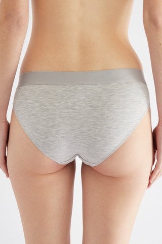 Culotte - Gris clair chiné