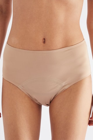 Culotte taille haute - Beige