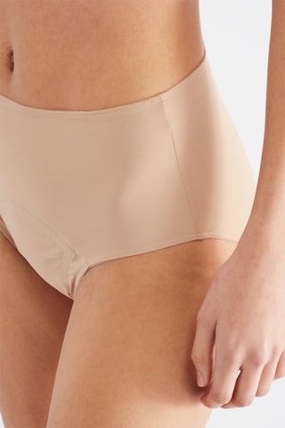 Culotte taille haute - Beige