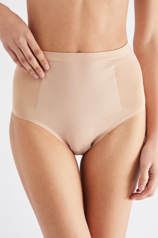 Culotte taille haute - Beige