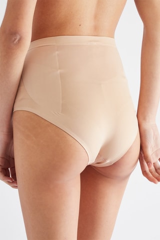 Culotte taille haute - Beige