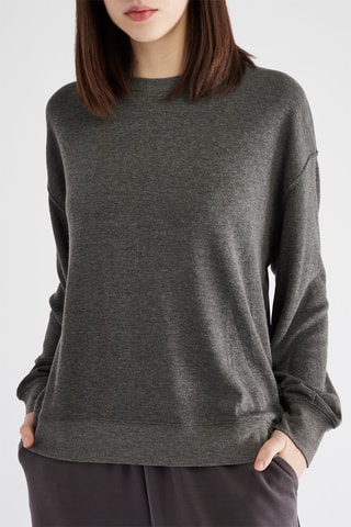 Sweat - Gris foncé chiné