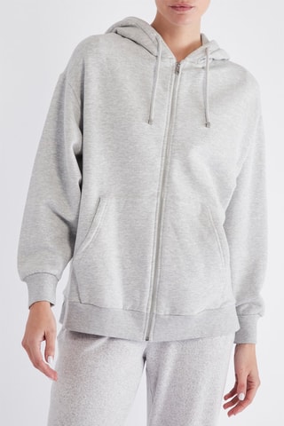 Sweat à capuche - Gris clair