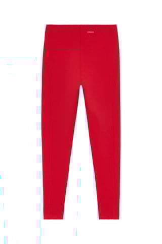 Legging taille haute - Rouge