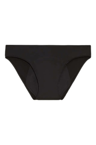 Culotte menstruelle - Flux moyen - Noir