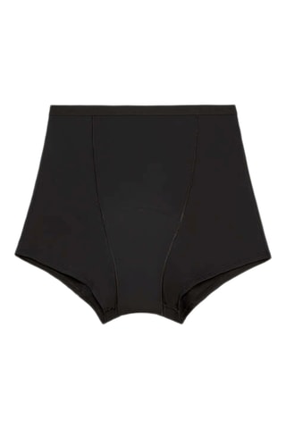 Shorty menstruelle taille haute - Noir