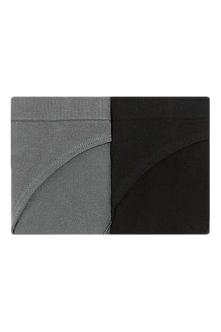 2 culottes - Gris et noir